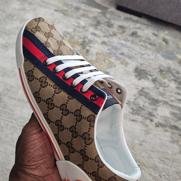 Size 11 Vintage Gucci Pelle Gomma Sneakers